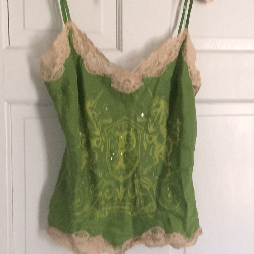 💚Vintage Pink Silk Cami💚